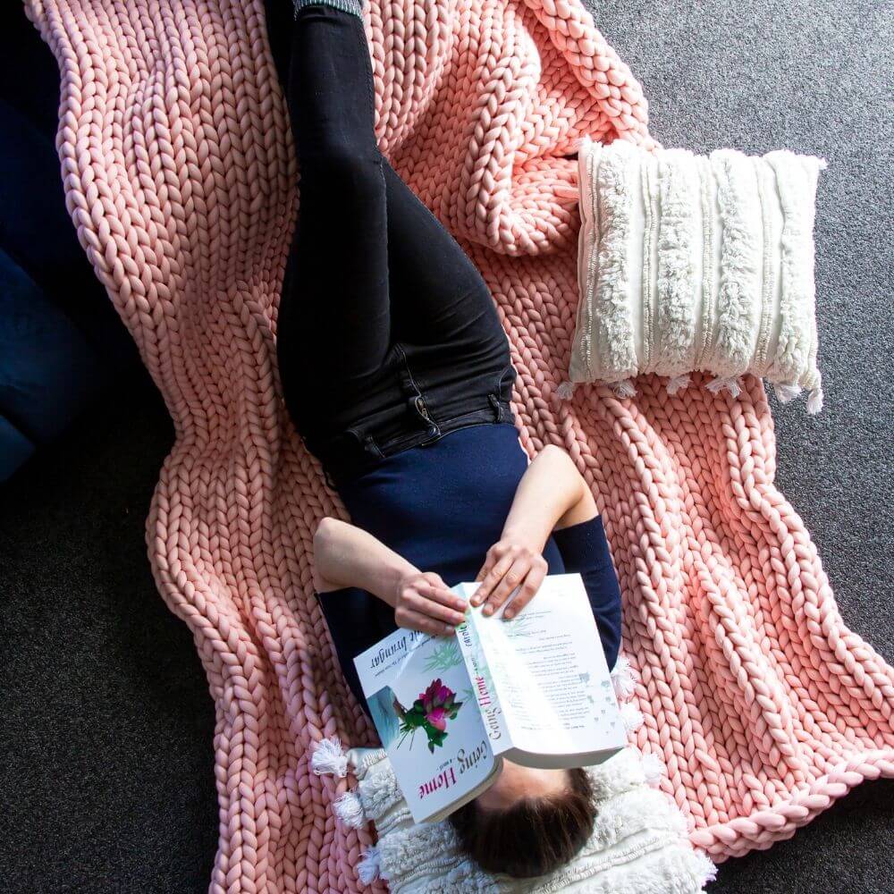 Rose Pink Chunky Knit