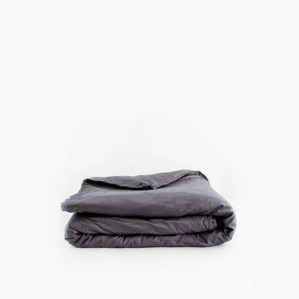 Cotton Weighted Lap Blanket - Grey