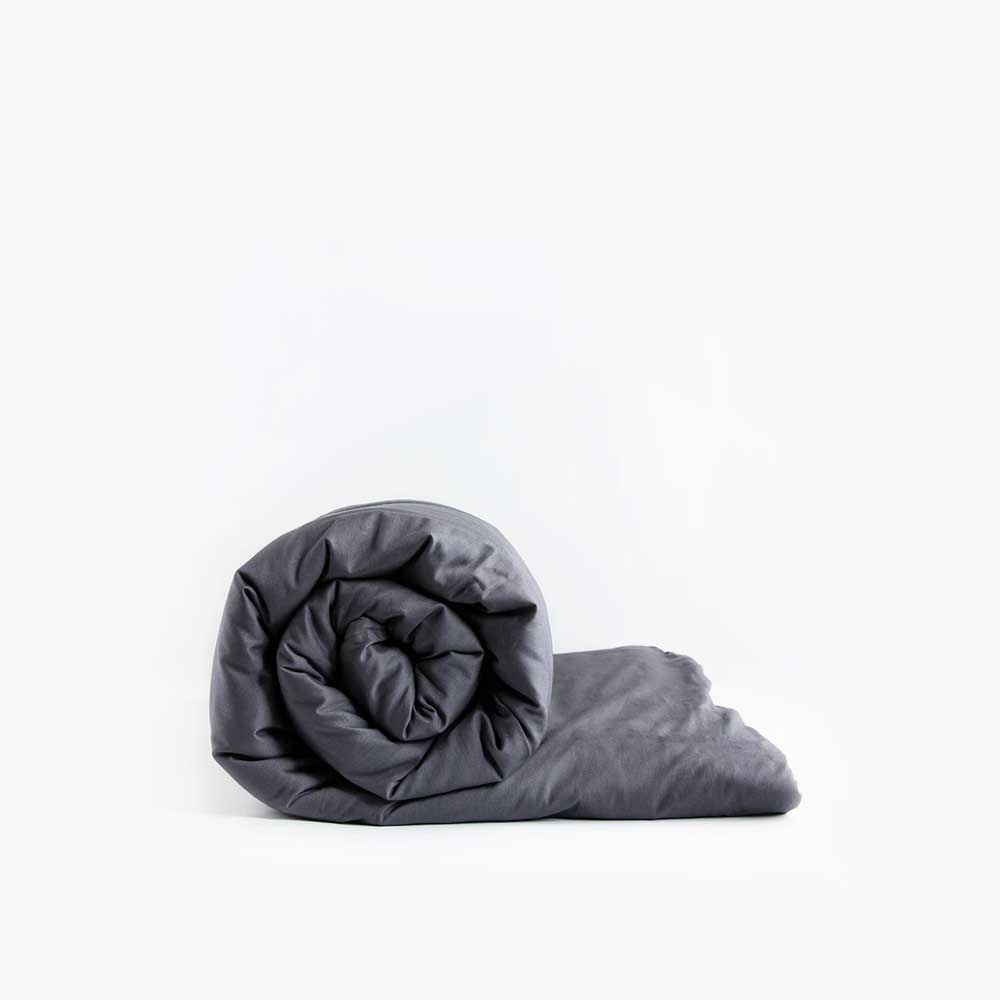 Cotton Weighted Lap Blanket - Grey