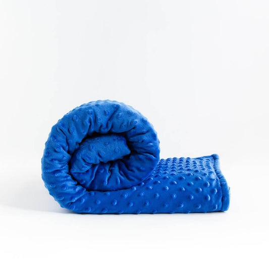 Mink with Sensory Dots weighted blanket kids