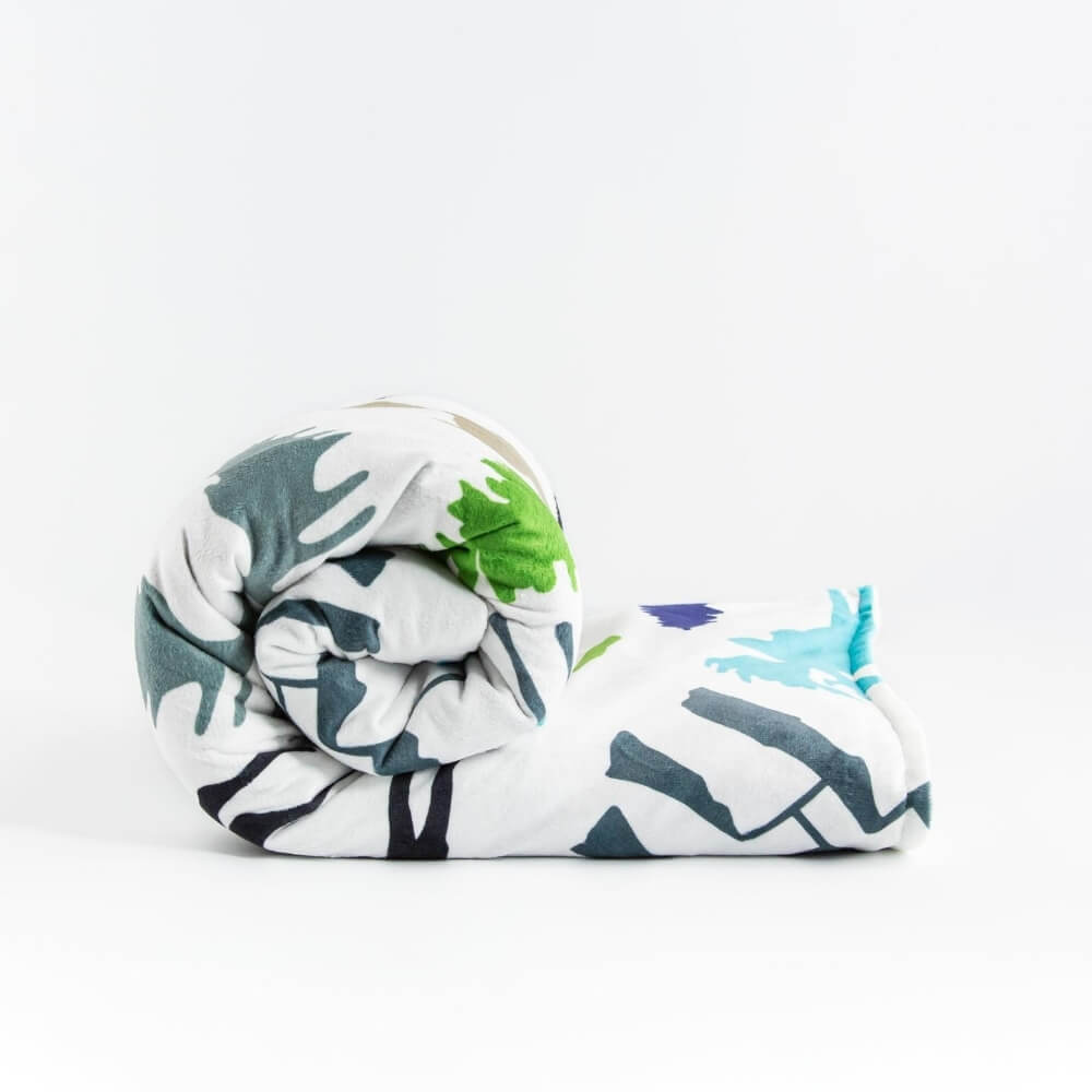 Smooth Mink Mountain kids weighted blanket