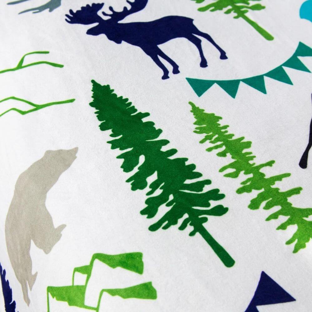 Smooth Mink Mountain close up