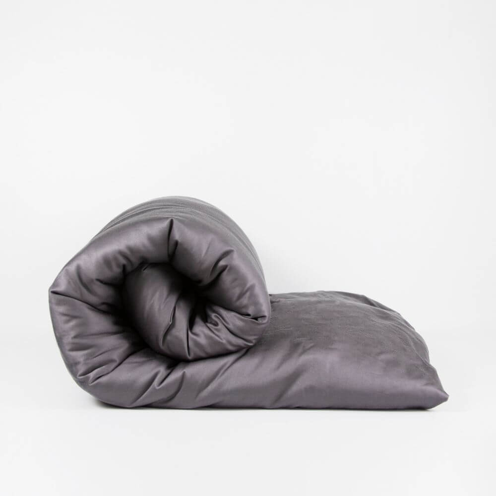 Bamboo Weighted Blanket - Grey - Sleep Heavy