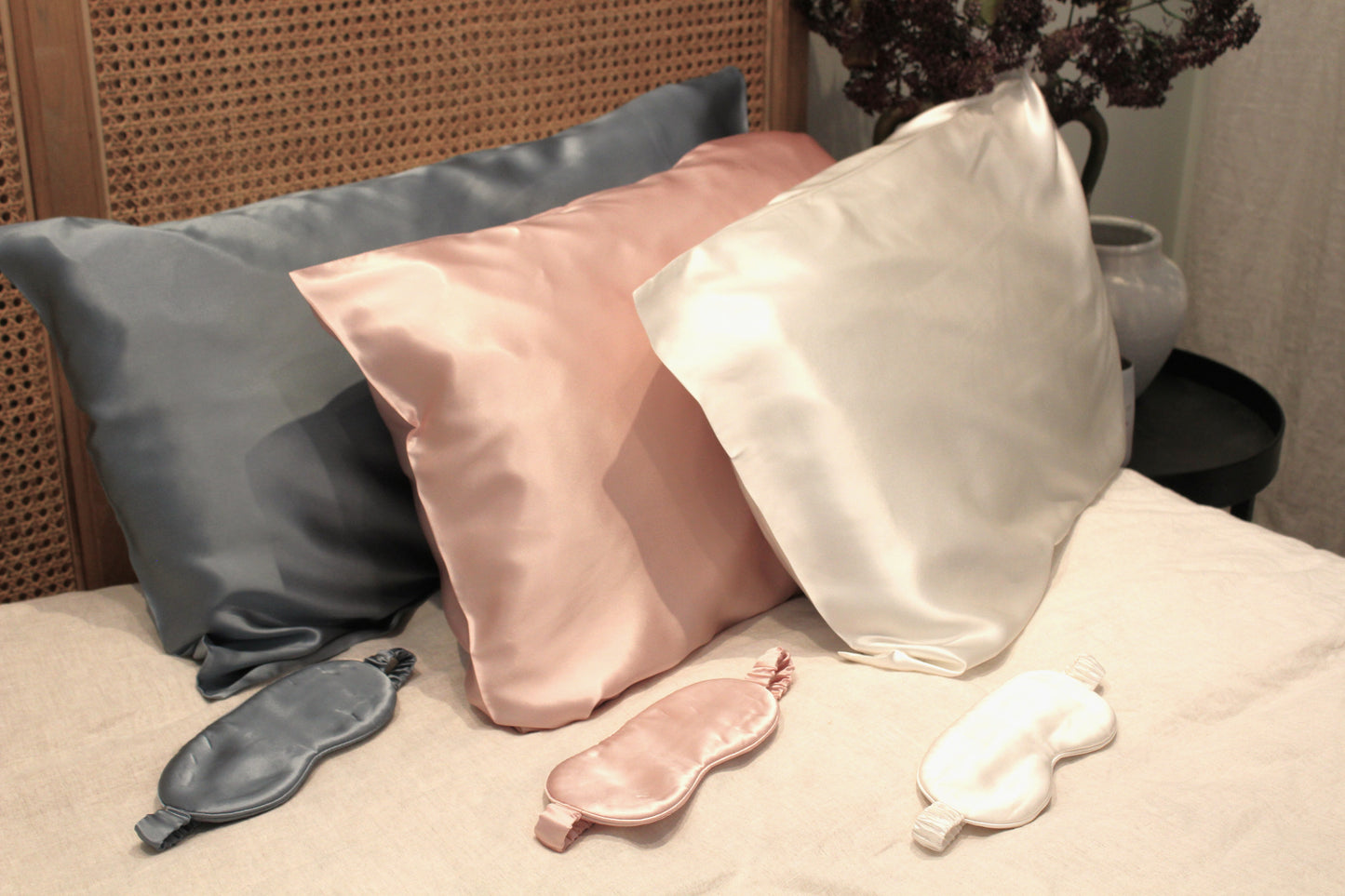 Silk Sleep Mask - 100% Mulberry 19-Momme Silk