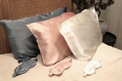 Silk Sleep Mask - 100% Mulberry 19-Momme Silk