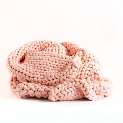 Rose Pink Chunky Knit